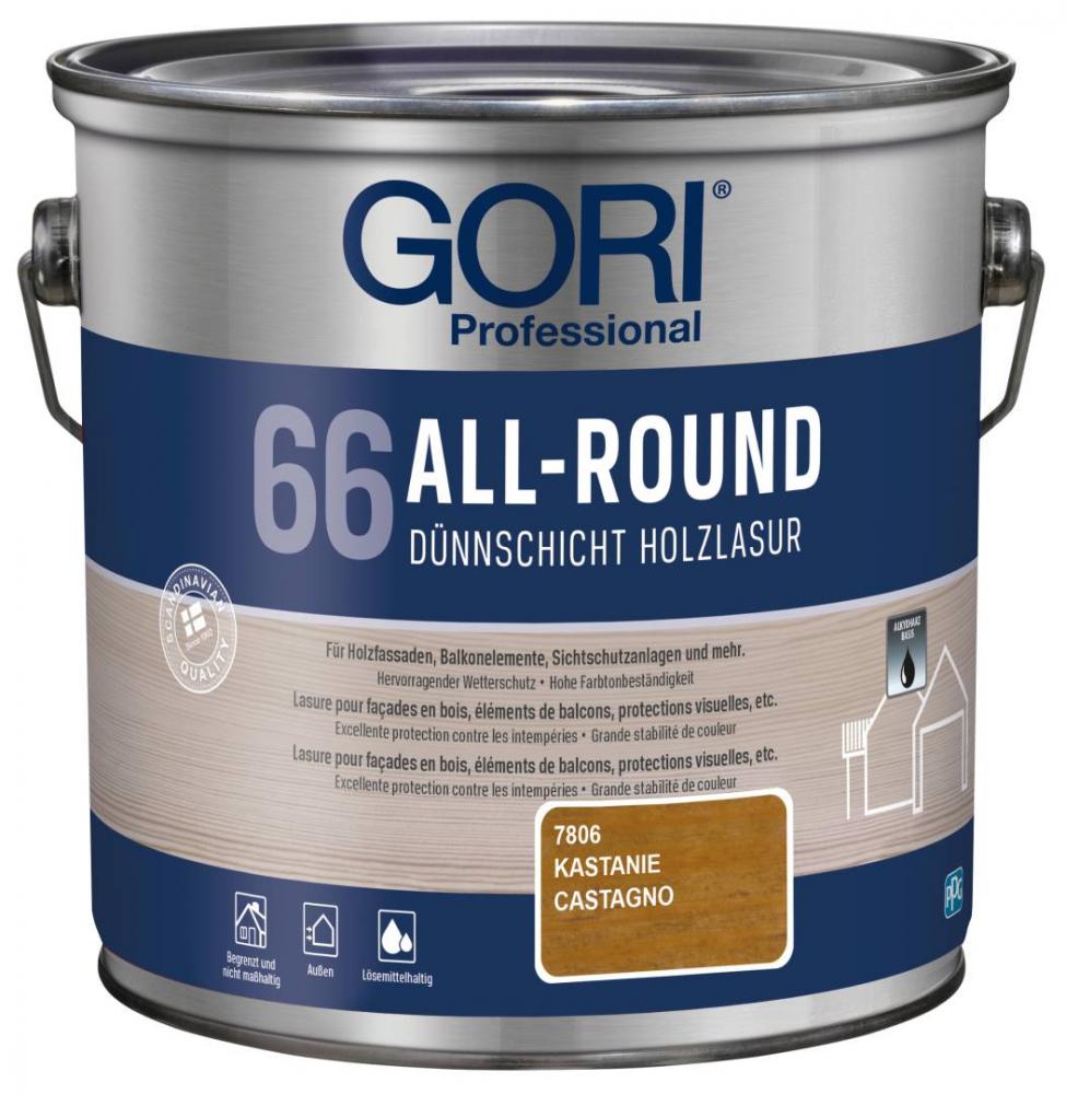 GORI 66 Allround-Lasur Kastanie 2,50 ltr.